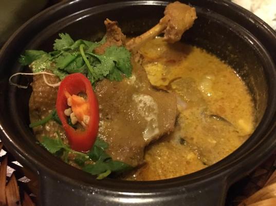 duck leg curry