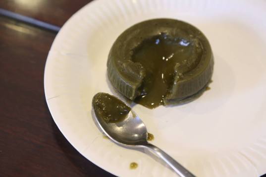 macha lava cake
