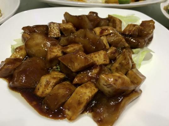 sea cucumber with yam