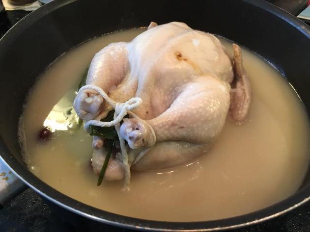 #1 samgyaetang 参鸡汤