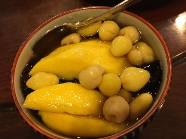 #7 lotus seeds ginkyo nuts mango cheng chow 白果莲子芒果凉粉