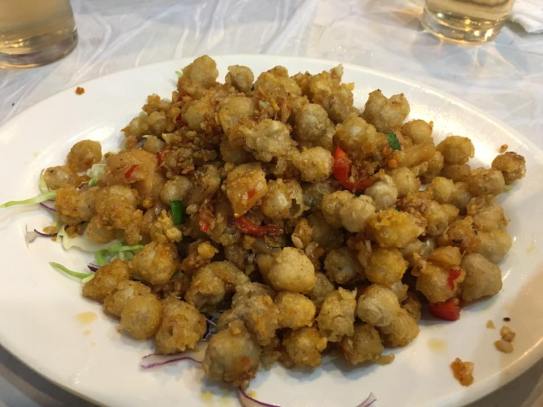 deep-fried sotong beaks