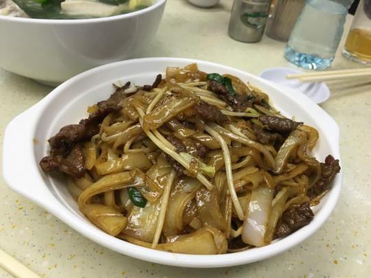 dry beef horfun干炒牛河