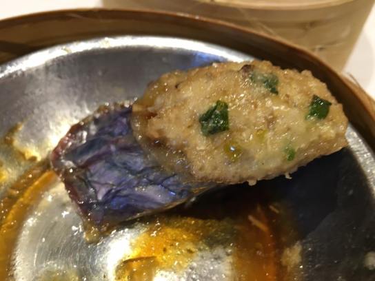 fried eggplant with minced meat