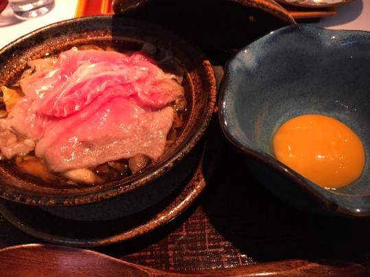 ohmi 近江wagyu sukiyaki (for wagyu omakase)