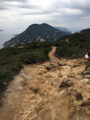 on dragon back HK trail