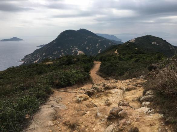 on dragon back HK trail