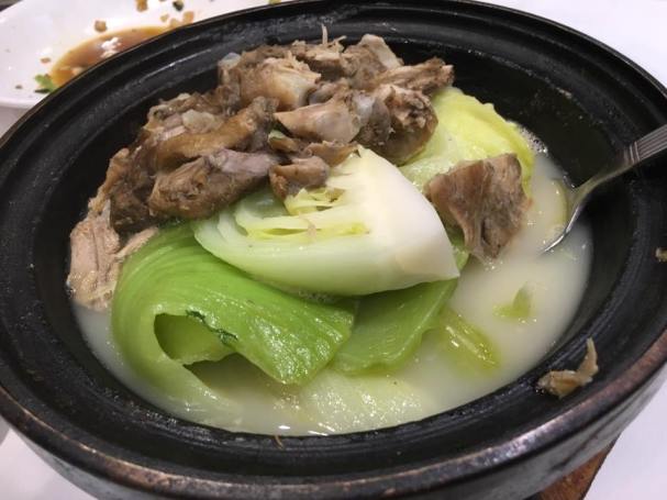 pork ribs mustard leaves soup HK$78
