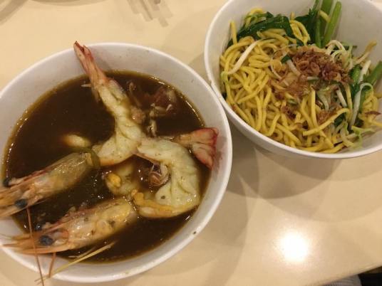 prawn noodles