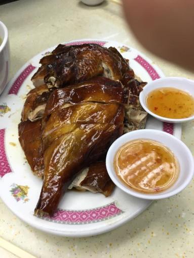 hong kong roast goose 烧鹅 (excellent!)