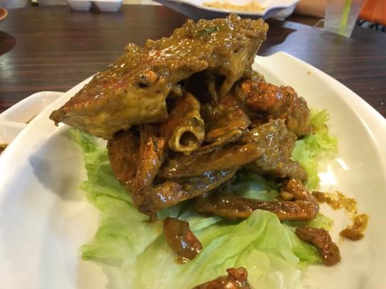 salted egg crab