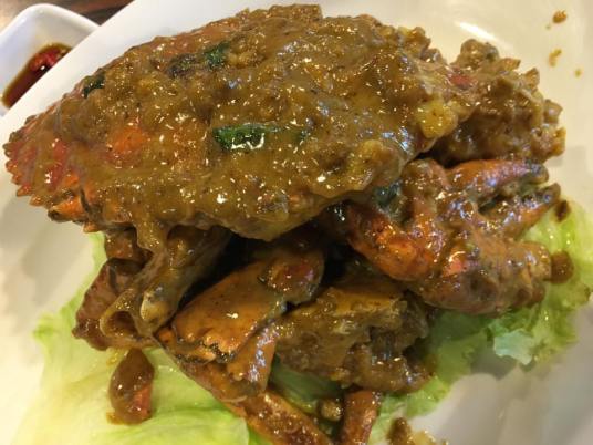 salted egg crab