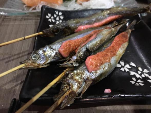 sishamo (pregnant fish)