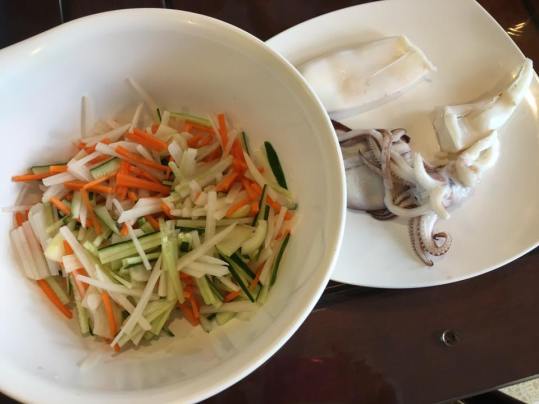 sotong salad