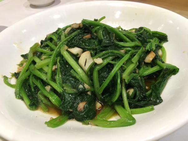 stirfried spinach HK$58