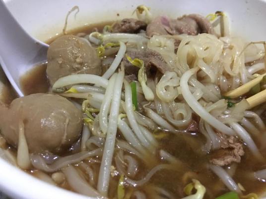 S$8 thai beef noodle soup