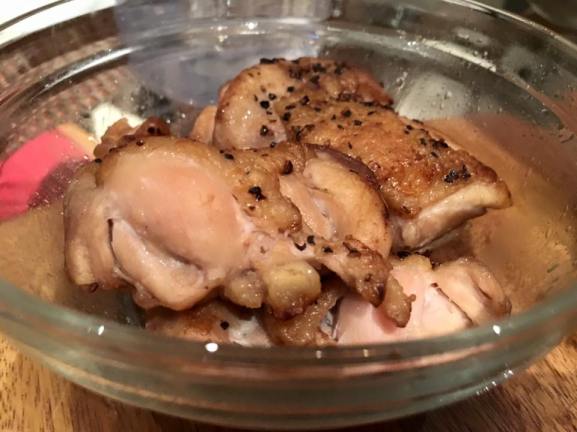 #6 grilled chicken with thai yellow curry