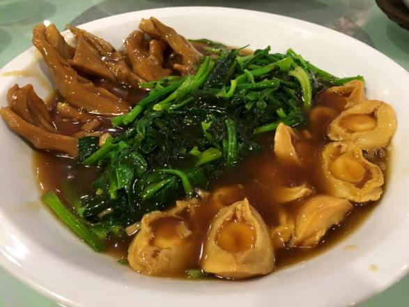 abalone spinach duck web