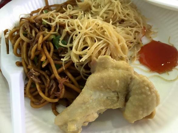 beehon mee with chicken