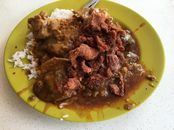 S$4.30 curry rice 