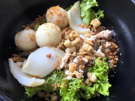 fishball noodles dry