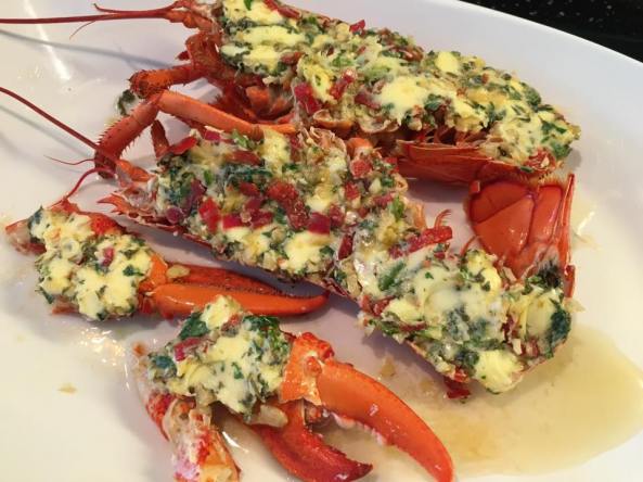 gordon ramsay grilled lobster with chilli garlic butter