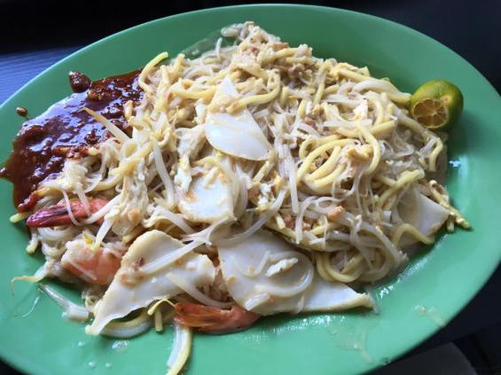 fried hokkien noodles