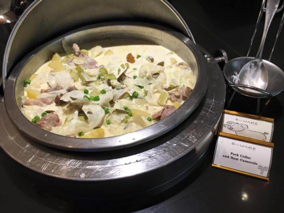 pork collar & ham casserole