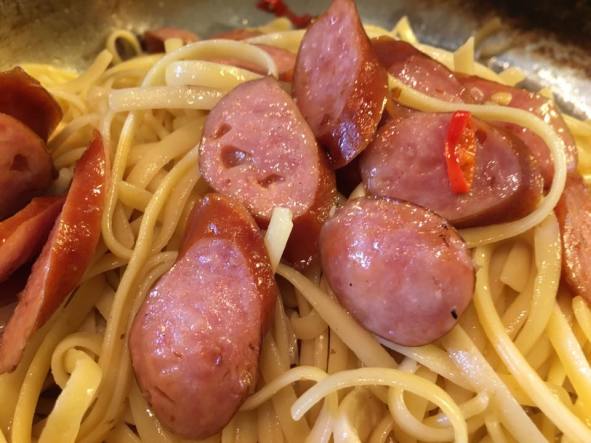 cheese sausage pasta