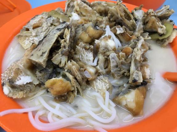 S$12 XO fish head bee hoon