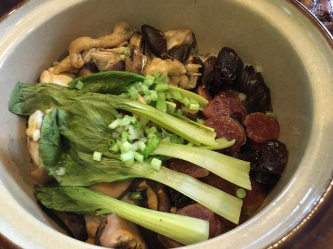 claypot rice (my first time)