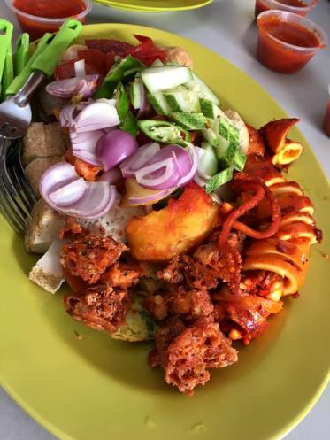 Indian rojak - ayer rajah FC stall 73