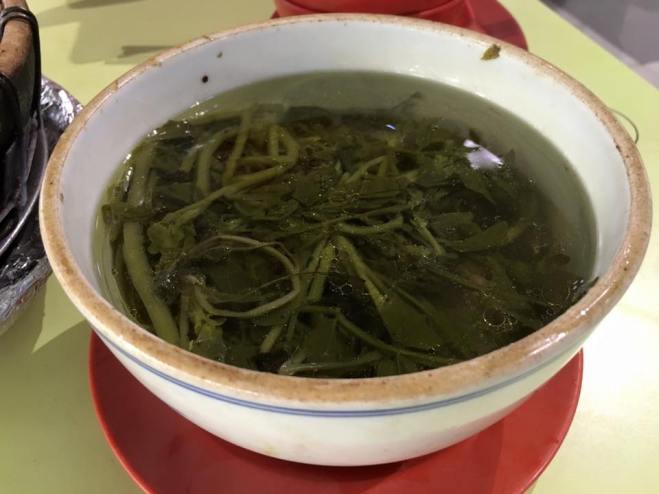 S$4 watercress pork soft bones soup