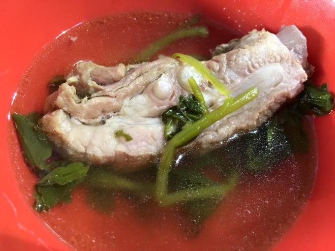 S$4 watercress pork soft bones soup
