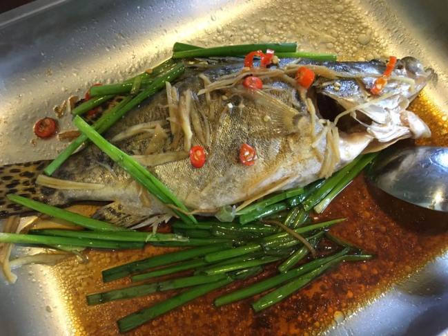 港蒸 HK steamed 桂鱼