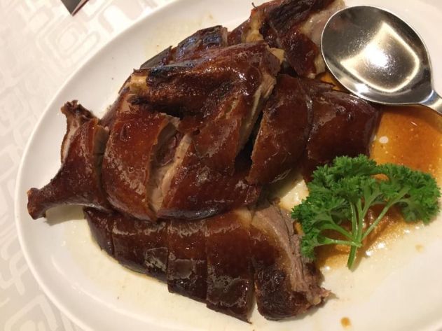 1/2 roast London duck - S$32