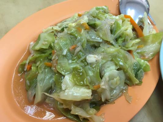 cabbage, a bit of tanhoon