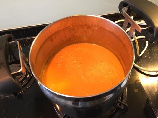 #2 cream of carrot soup