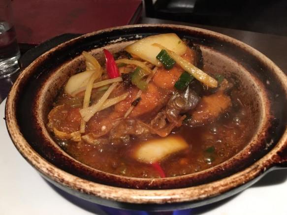 fish in claypot