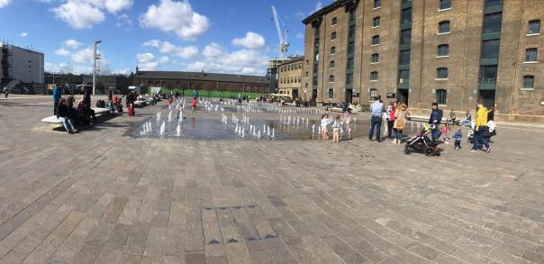 granary square @ king's cross