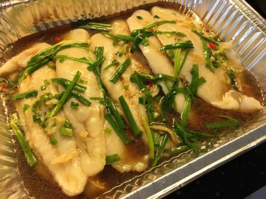 HK steamed sutchi fillets