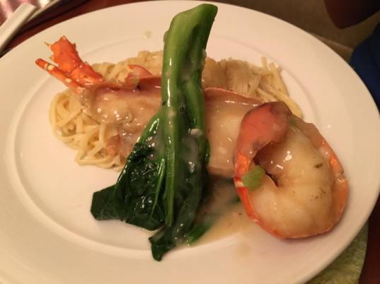 lobster noodles S$25