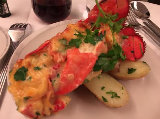 lobster thermidor - return flight 4apr2016