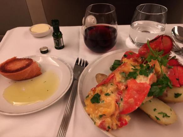 lobster thermidor - return flight 4apr2016