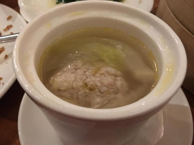 minced pork soup 狮子头
