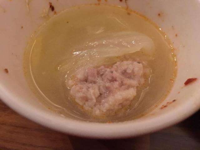 minced pork soup 狮子头