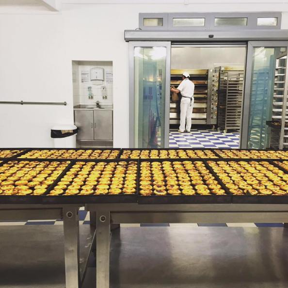 pasteis de belem factory line