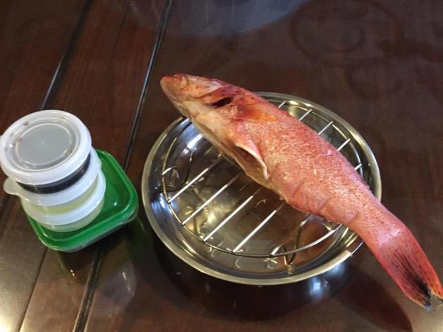 red garoupa (about 550g)