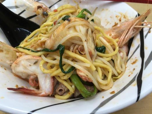 S$7 big prawns with pork ribs