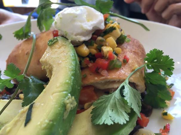 smoked chicken, black beans